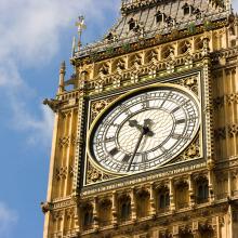 Big Ben detalle del reloj